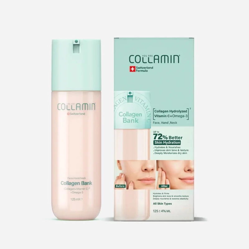 کلاژن بانک امگا 3 حجم 125 میل کلامین