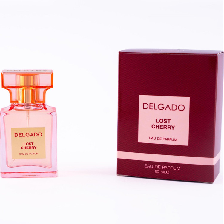 عطر جیبی دلگادو مدل لاست چری با رایحه گرم حجم 25 میلیلیتر