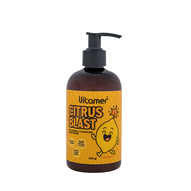 کرم مرطوبکننده و آبرسان بدن ویتامر مدل Citrus Blast مناسب برای انواع پوست حجم 250 میلیلیتر